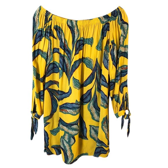 Forever 21 Off the Shoulder 3/4 Tie Sleeve Dress - NWT's - Picture 2 of 15